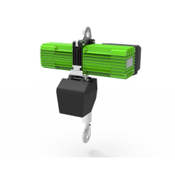 Flexcrane 1000 W 14 chain hoist - back view